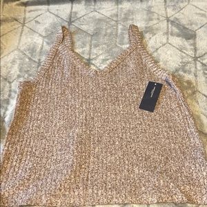 Ribbed tank top
